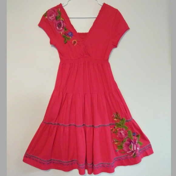 Johnny Was Dresses & Skirts - Johnny Was Embroidered Floral Dress